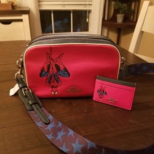 Coach Marvel Spiderman bag and cardholder
